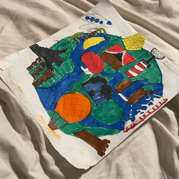 Colorful Hand-Drawn Artwork - Picture 4 of 17